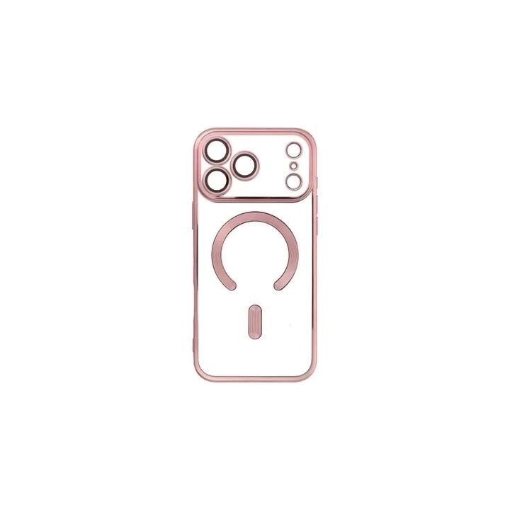 Coque CRYSTAL EDGE MAG iPhone 17 Pro Max / iPhone 18 Pro Max rose-or