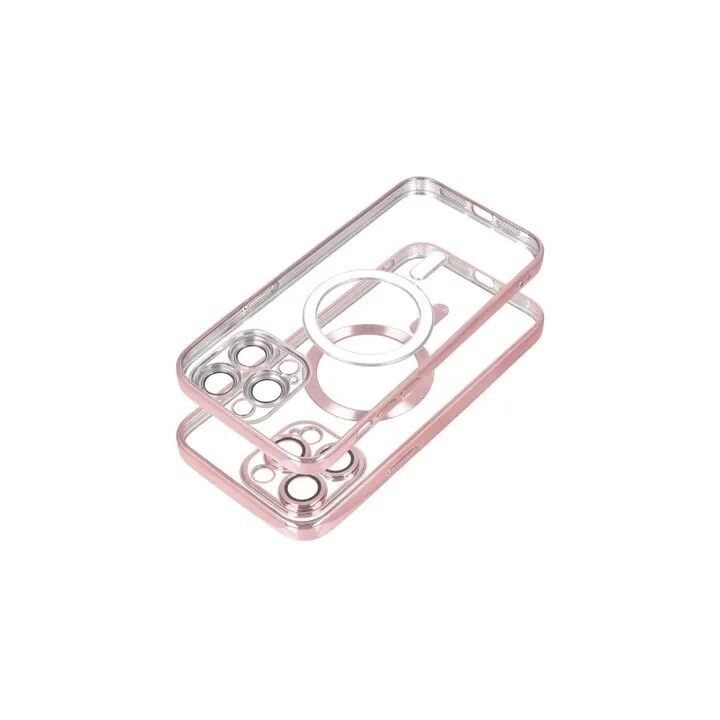 Coque CRYSTAL EDGE MAG iPhone 17 Pro Max / iPhone 18 Pro Max rose-or