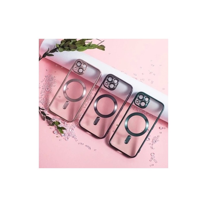 Coque CHROME EDGE MAG Samsung Galaxy S26 (S942) rose-or