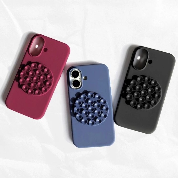 Coque STICK GRIP iPhone 17 Air bordeaux