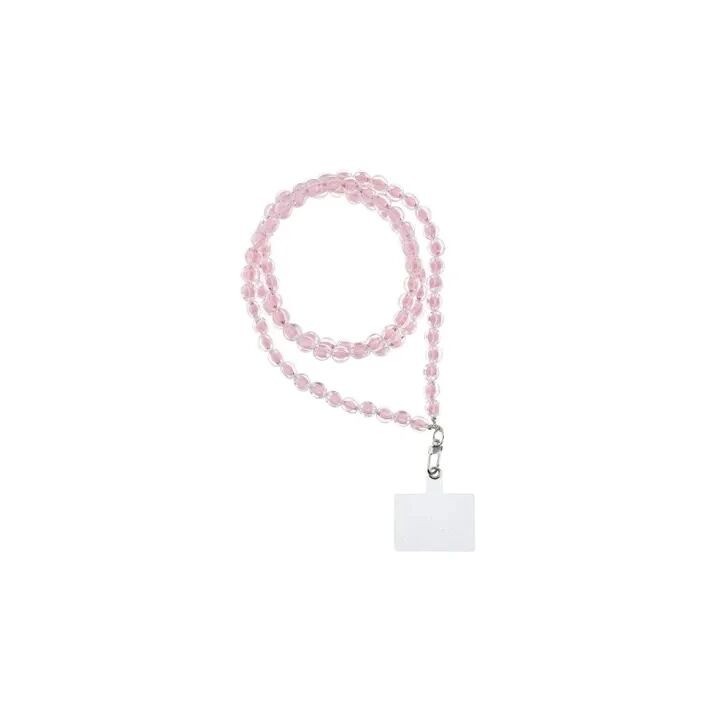 Cordon universel en nylon tressé 120 cm (boucle poignet 60 cm) rose