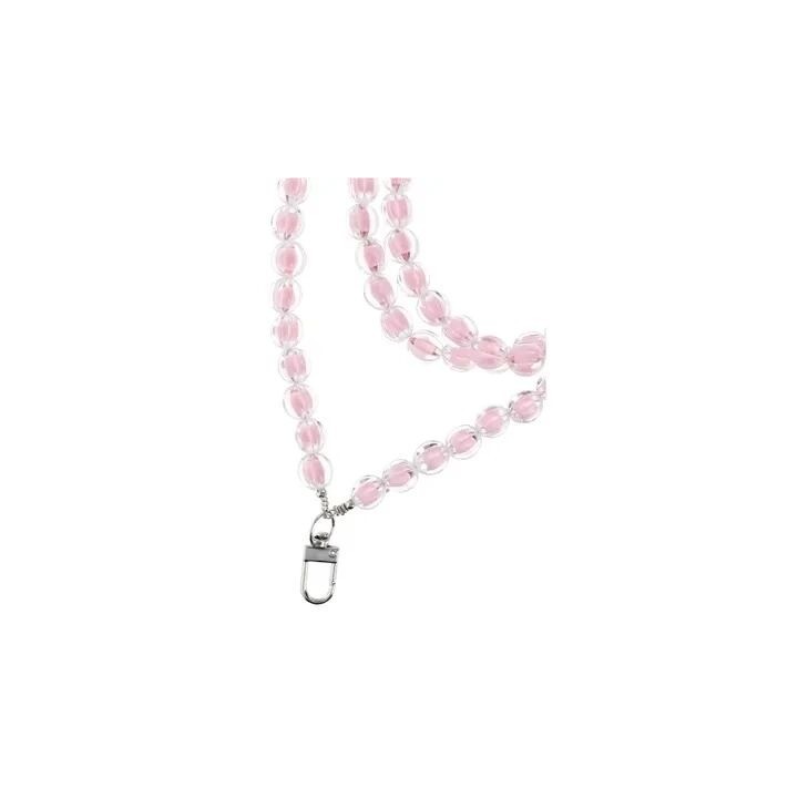 Cordon universel en nylon tressé 120 cm (boucle poignet 60 cm) rose