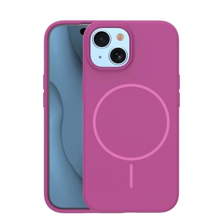 Coque THIN TOUCH MAG iPhone 14 - iPhone 13 bordeaux