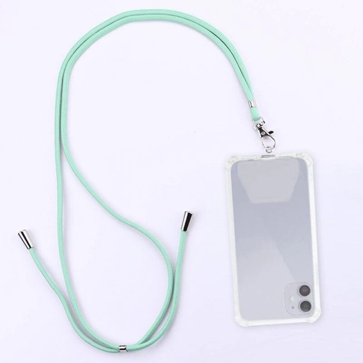 Cordon universel en nylon 150 cm menthe