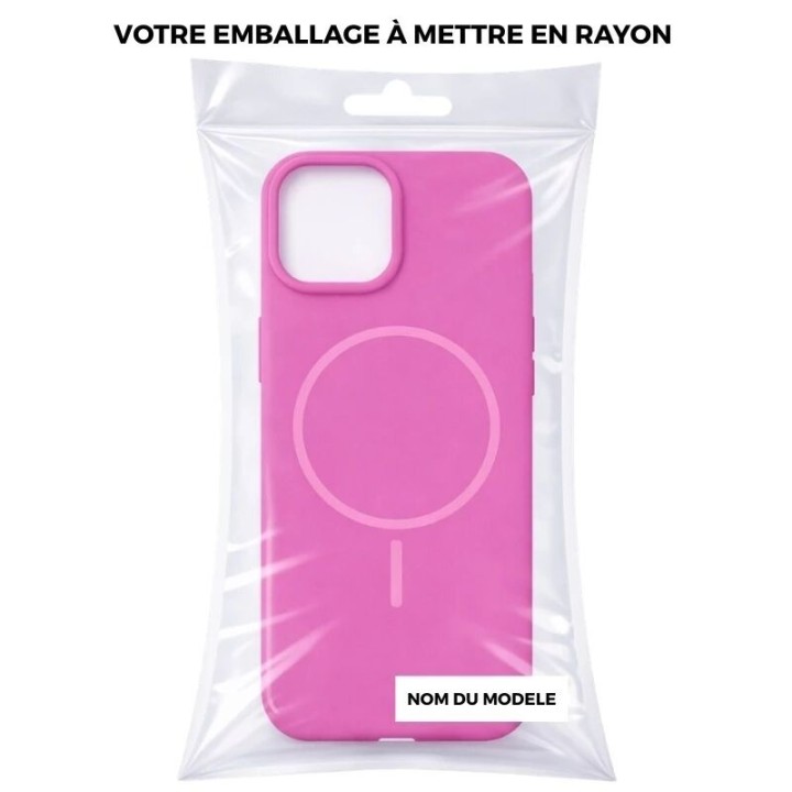 Coque THIN TOUCH MAG iPhone 17 / iPhone 18 bordeaux