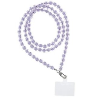 Cordon universel en nylon tressé 120 cm (boucle poignet 60 cm) violet