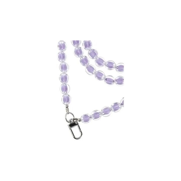 Cordon universel en nylon tressé 120 cm (boucle poignet 60 cm) violet