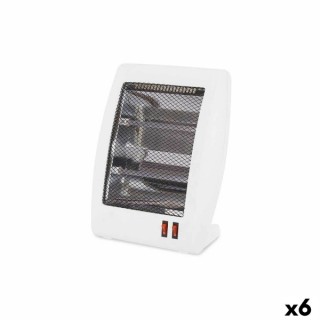 Chauffage d'Appoint Quartz Argon Blanc 400 800 W (6 Unités)