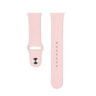 Bracelet Deluxe Sport en silicone pour Apple Watch 42 mm/41 mm/40 mm/38 mm DEVIA rose