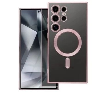 Coque CRYSTAL EDGE MAG Samsung Galaxy A37 5G (A376) rose-or