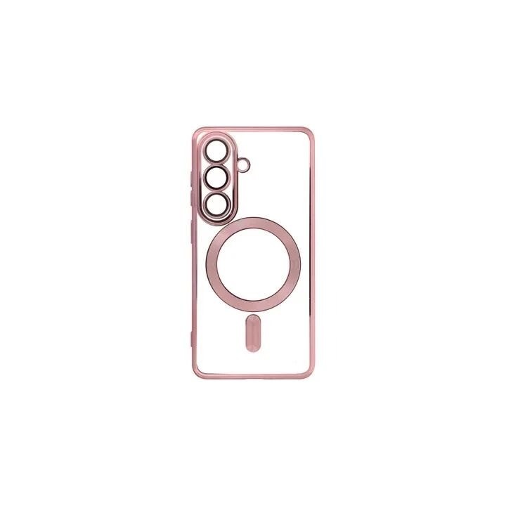 Coque CRYSTAL EDGE MAG Samsung Galaxy S26 (S942) rose-or