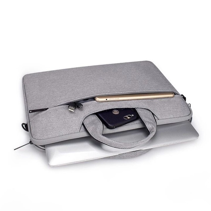 Sac pour ordinateur portable Justyle 15,4 pouces DEVIA gris