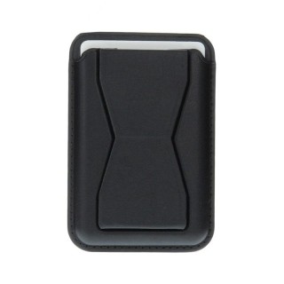 Porte-carte adhésif pour smartphone avec support noir