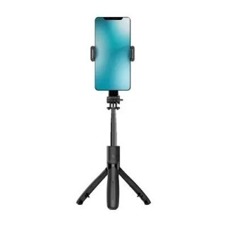 Perche à selfie avec trépied et télécommande sans fil Blue Star L21 noir