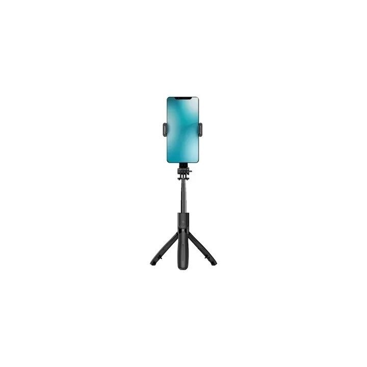 Perche à selfie avec trépied et télécommande sans fil Blue Star L21 noir