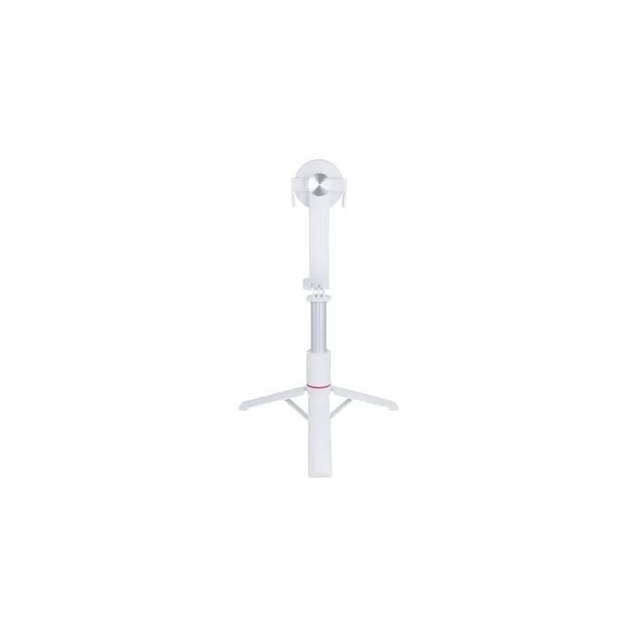 Perche à selfie compatible MagSafe avec trépied et télécommande sans fil SSTR-C09 blanc