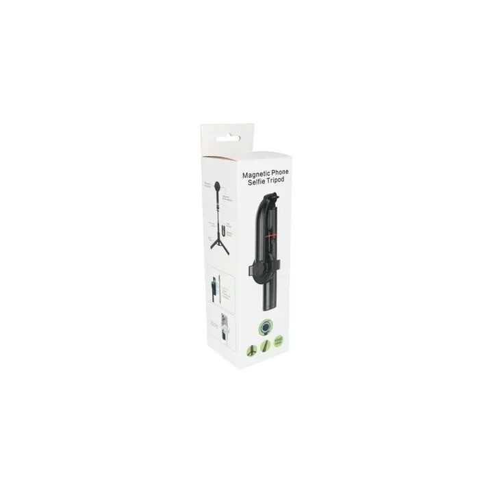 Perche à selfie compatible MagSafe avec trépied et télécommande sans fil SSTR-C09 blanc