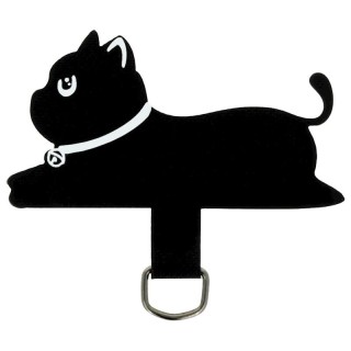 Insert universel en nylon pour fixation de cordon de smartphone chat