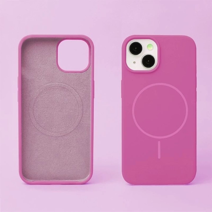 Coque THIN TOUCH MAG iPhone 16 Pro bordeaux