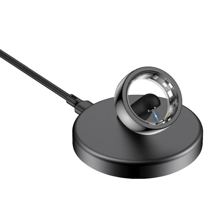 Bague connectée Riversong Trinity avec suivi santé taille 10 (diamètre intérieur 20 mm) SR01 noir