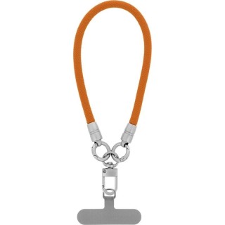 Cordon universel en corde tressée polyester orange