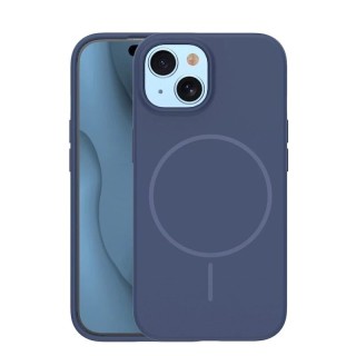 Coque THIN TOUCH MAG iPhone 15 bleu