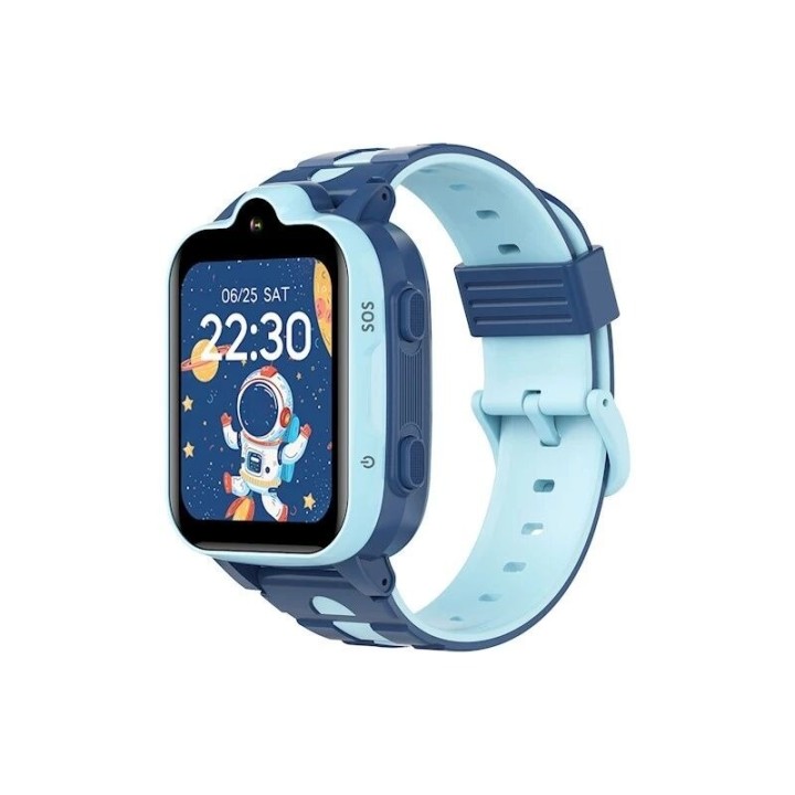 Montre connectée pour enfant Forever avec caméra et fonctions GPS KW-225 bleu