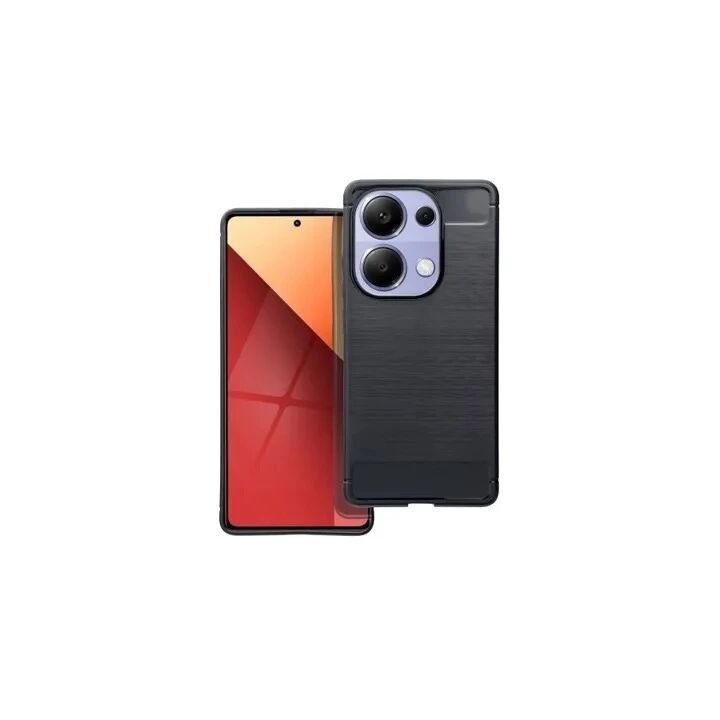 Coque CARBON SHOCK Xiaomi Redmi Note 13 Pro 4G noir