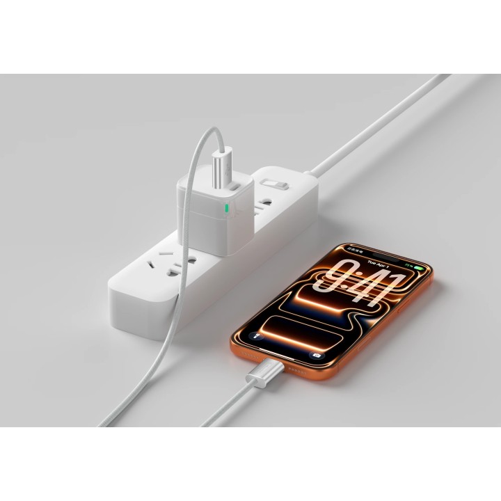 Cable Usb vers Usb-c/Type C (100W) 1.2 mètre JELLICO SX5 gris