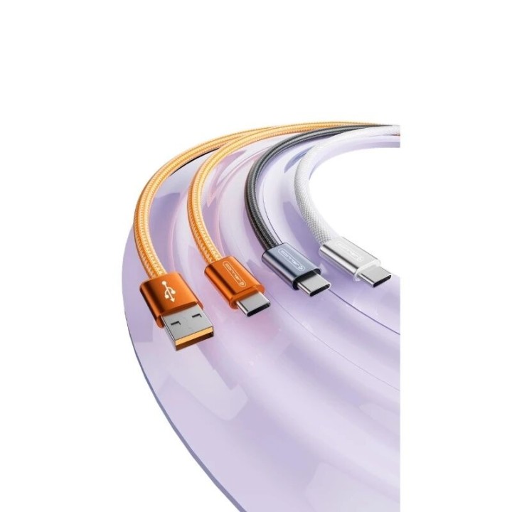Cable Usb vers Usb-c/Type C (100W) 1.2 mètre JELLICO SX5 gris