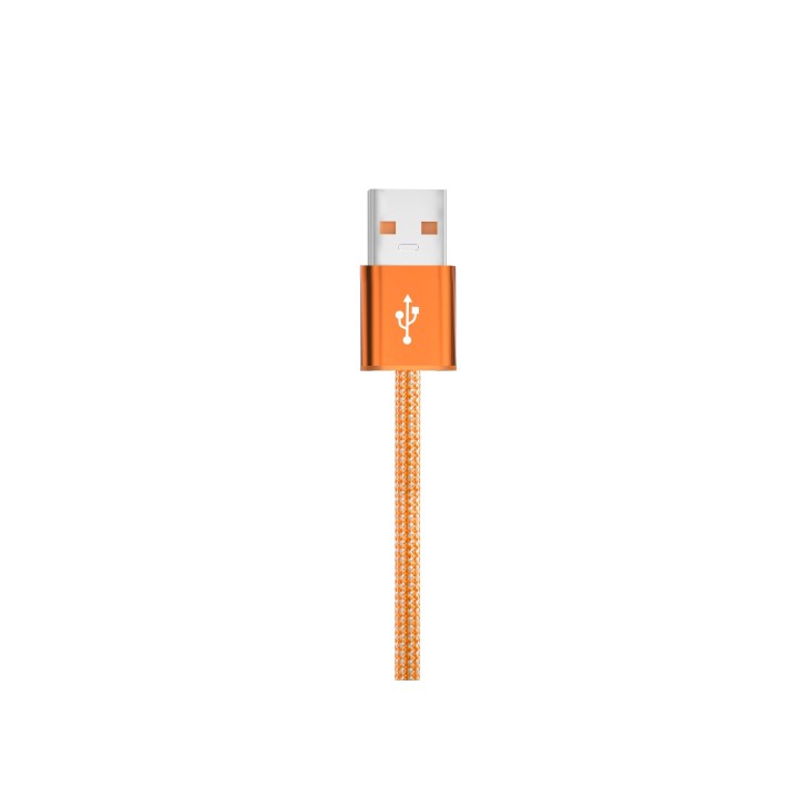 Cable Usb vers Usb-c/Type C (100W) 1.2 mètre JELLICO SX5 orange