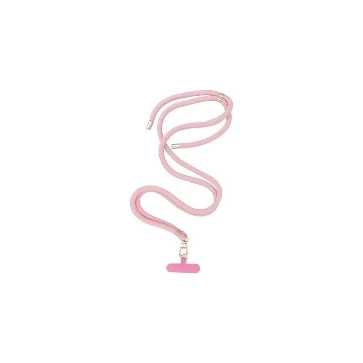 Cordon universel 8mm en nylon 165 cm (boucle poignet 82,5 cm) rose