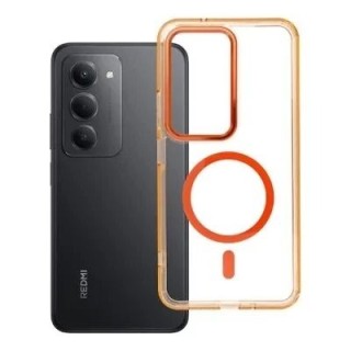 Coque HYBRID FRAME MAG Xiaomi Redmi 15 orange