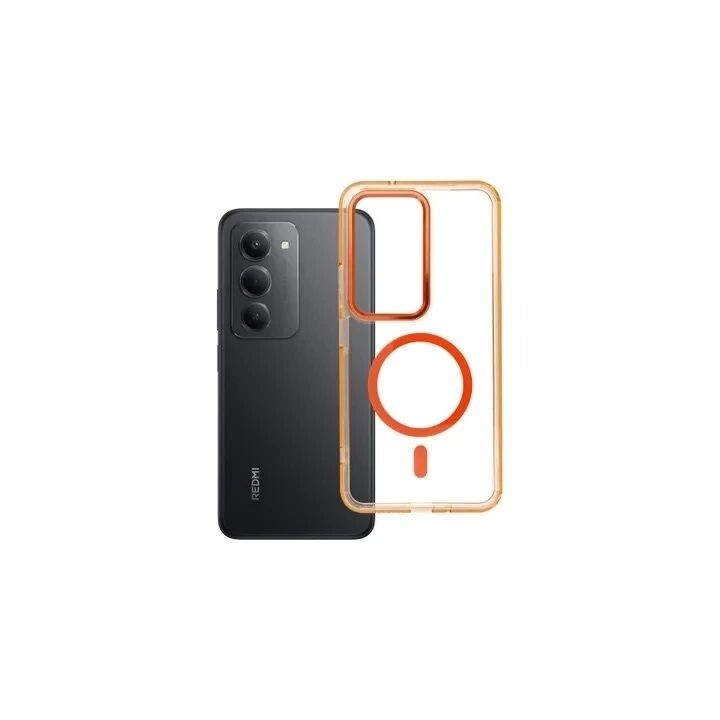 Coque HYBRID FRAME MAG Xiaomi Redmi 15 orange
