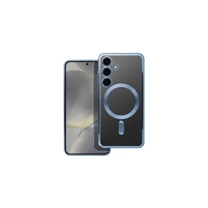 Coque CRYSTAL EDGE MAG Samsung Galaxy S24 5G (S921) bleu