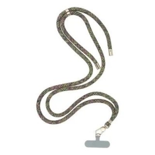 Cordon universel 8mm en nylon 165 cm (boucle poignet 82,5 cm) vert