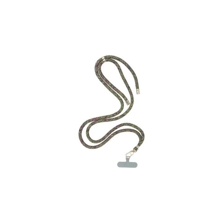 Cordon universel 8mm en nylon 165 cm (boucle poignet 82,5 cm) vert