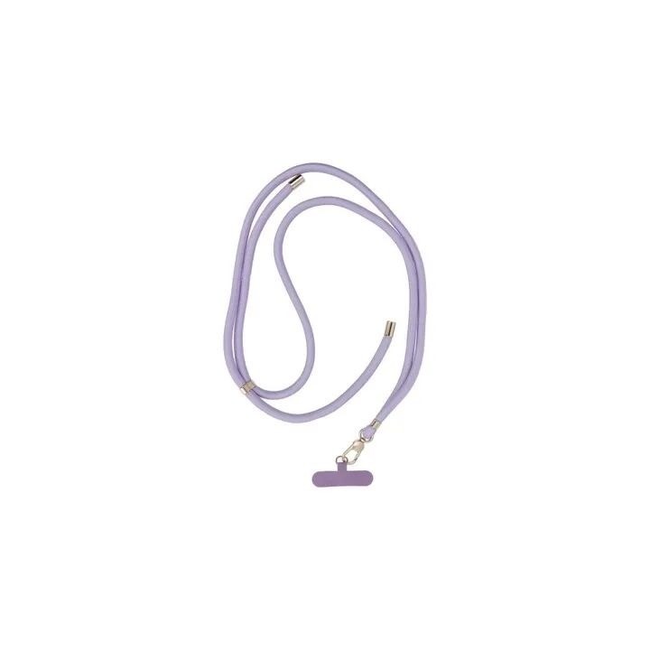 Cordon universel 8mm en nylon 165 cm (boucle poignet 82,5 cm) violet