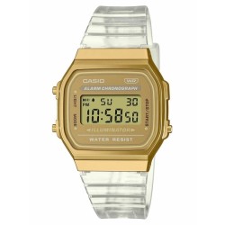 Montre Unisexe Casio VINTAGE COLLECTION   TRANSPARENT BAND   GOLD