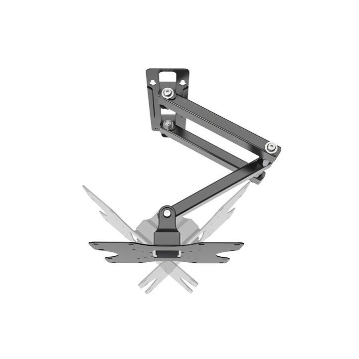 Support mural EDENWOOD TV de 48 à 81 cm D1 déporté noir