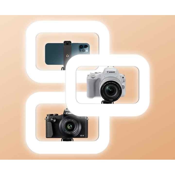 Lumière Anneau LED Portative pour Smartphone SquareLight