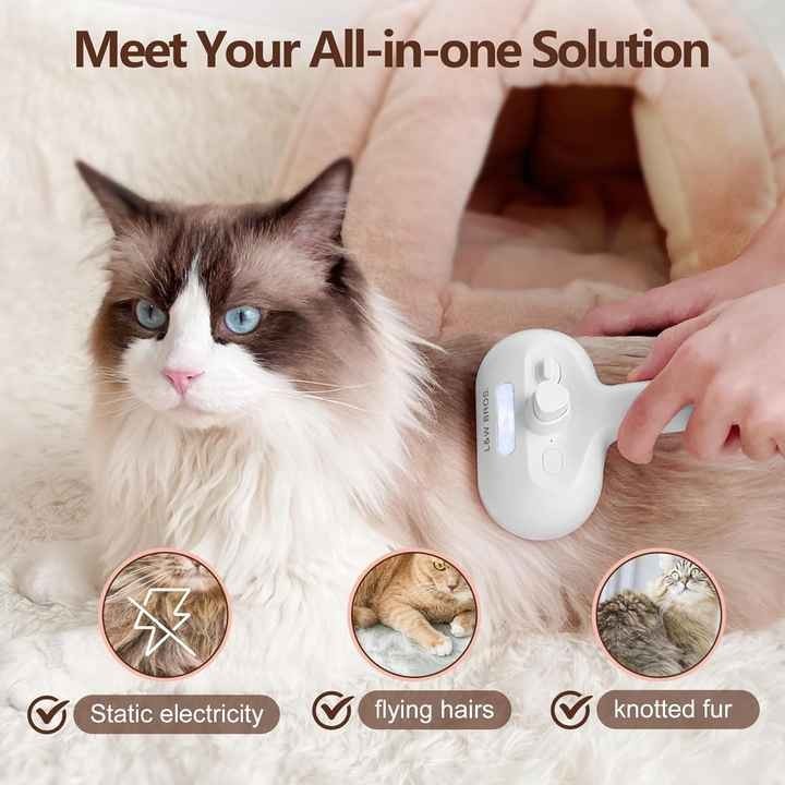 Brosse de Toilettage Humide pour Chats & Chiens