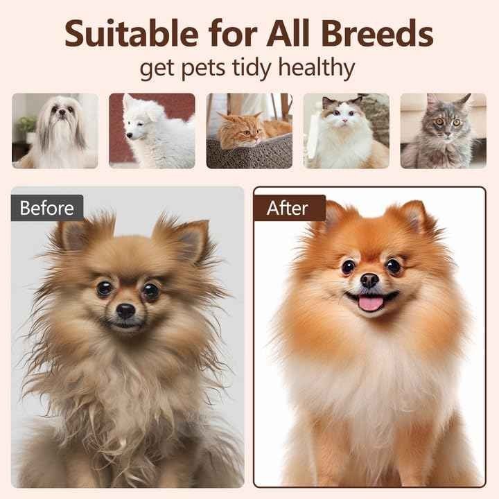 Brosse de Toilettage Humide pour Chats & Chiens