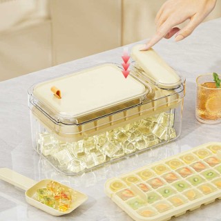 Bac à Glaçons Empilable avec Couvercle