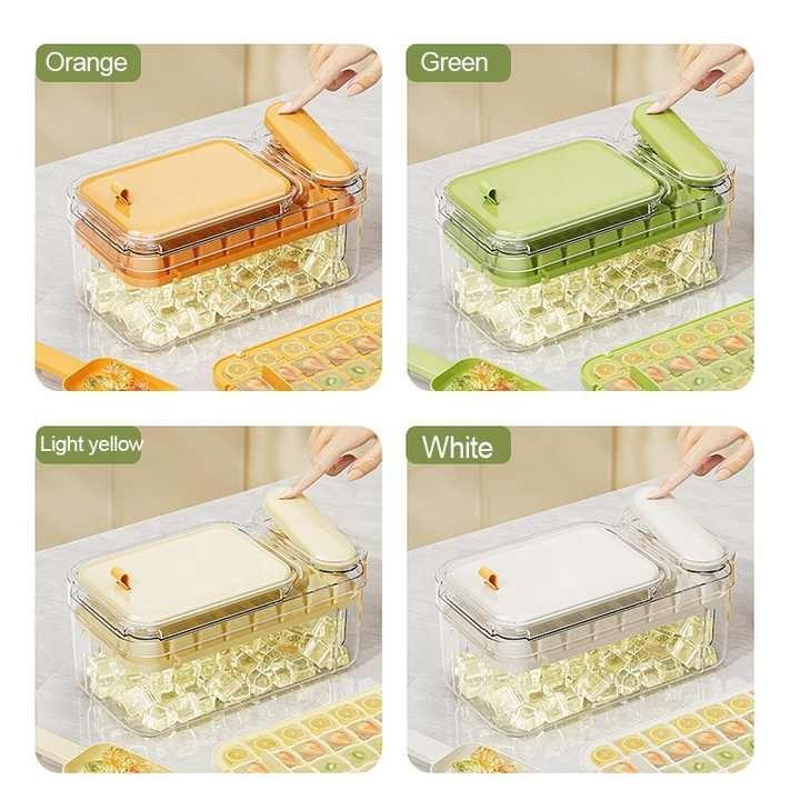 Bac à Glaçons Empilable avec Couvercle