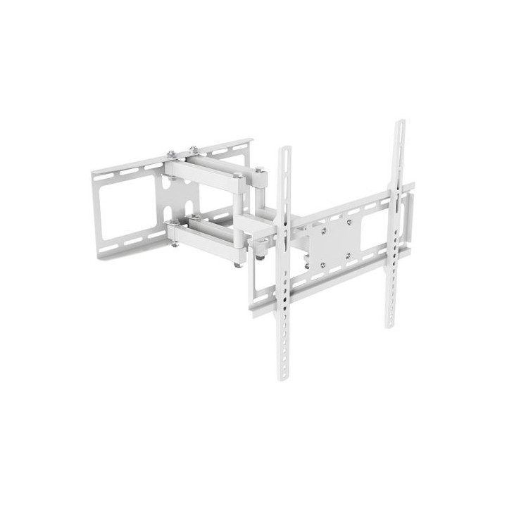 Support mural EDENWOOD TV de 66 à 140 cm D2 déporté blanc