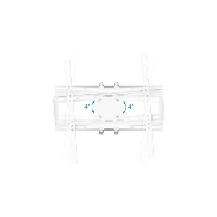Support mural EDENWOOD TV de 66 à 140 cm D2 déporté blanc