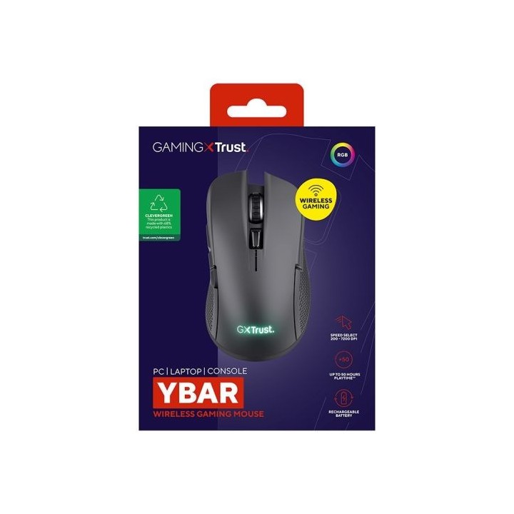Souris gaming TRUST YBAR sans fil