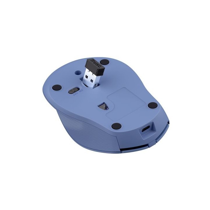 Souris sans fil TRUST ZAYA rechargeable bleue
