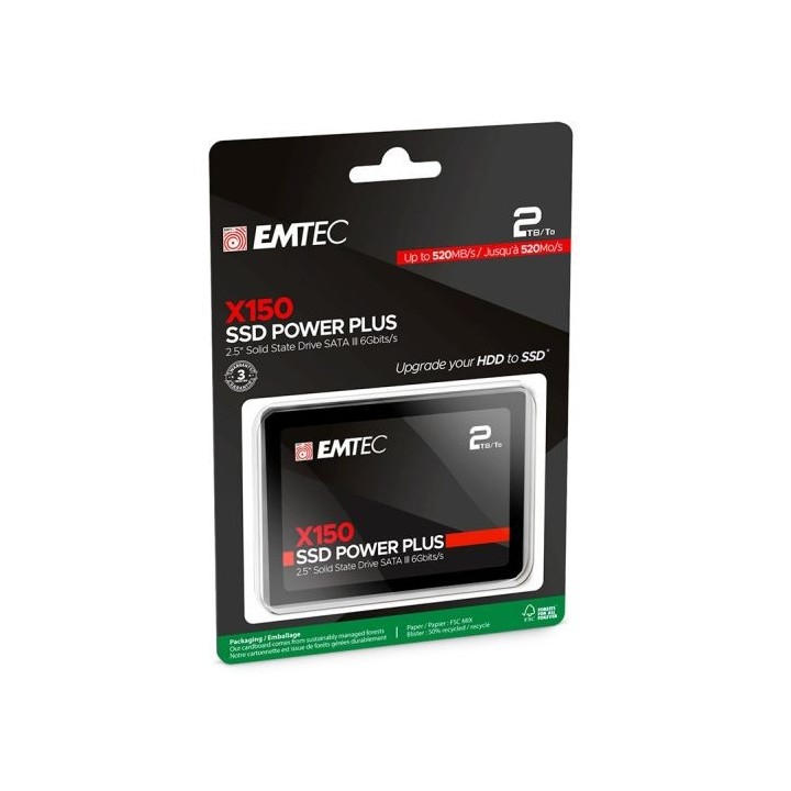 SSD interne EMTEC 2To   X150